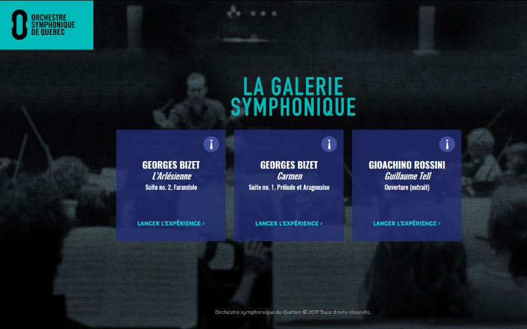 La Galerie symphonique : une nouvelle plateforme educative sur la musique symphonique en ligne