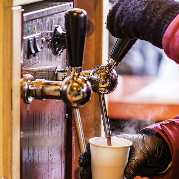 La Magie de Noël Vin chaud (Carré petit)