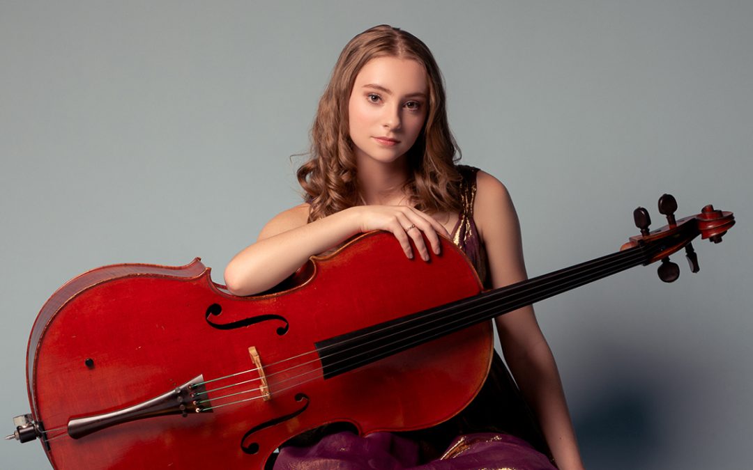 Flamboyant violoncelle